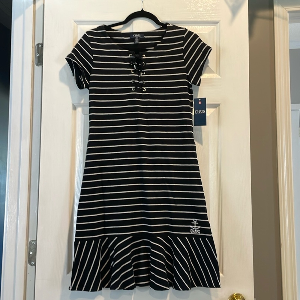 Chaos stripped dress